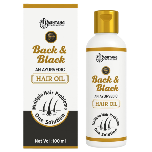 Back & Black Ayurvedic Hair Growth Oil